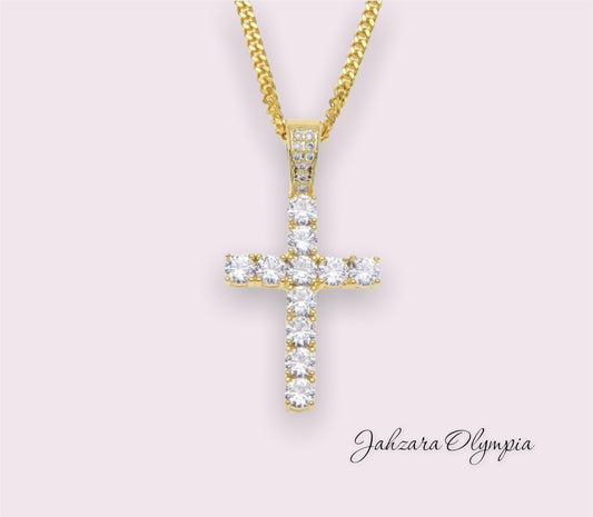 Cross Me Out Necklace “Gold”