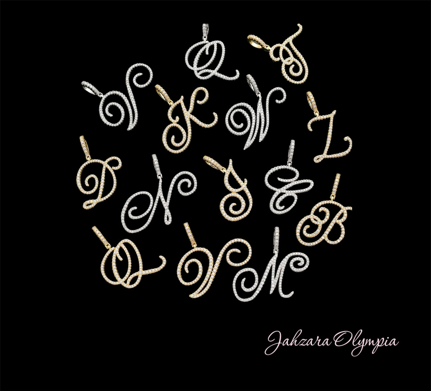 “Cursive Custom ” 9mm & 3mm