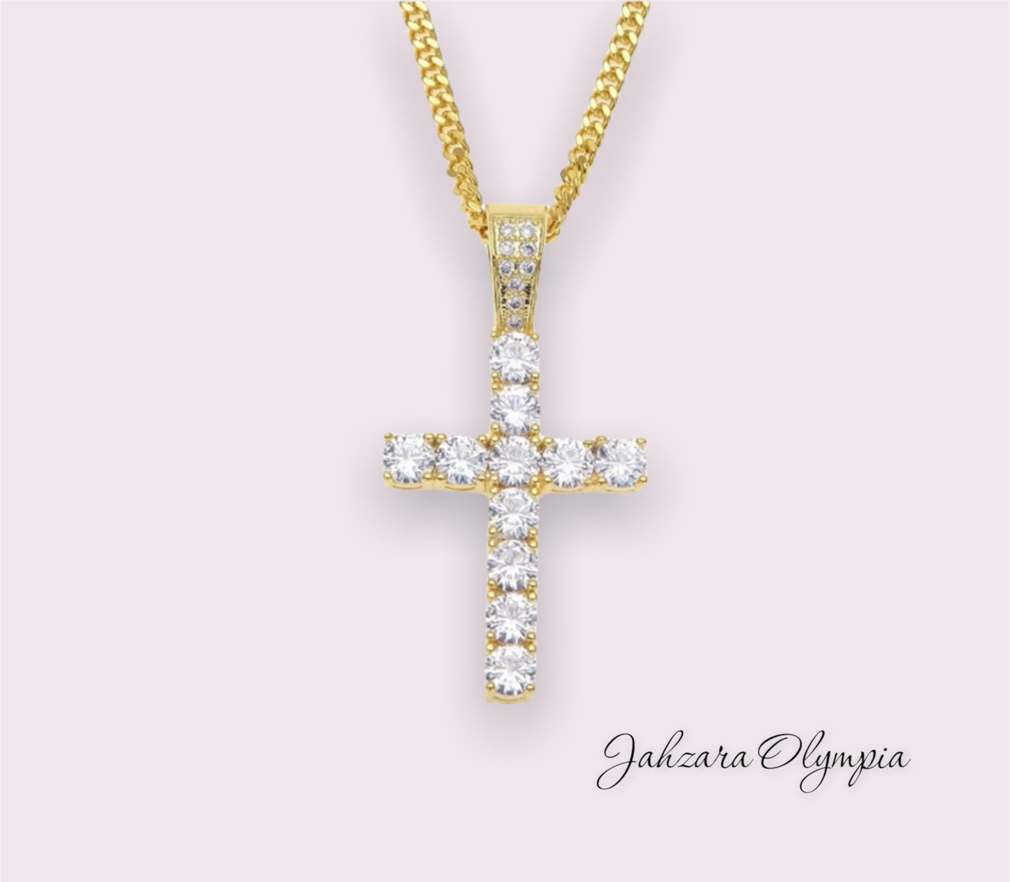 Cross Me Out Necklace “Gold”