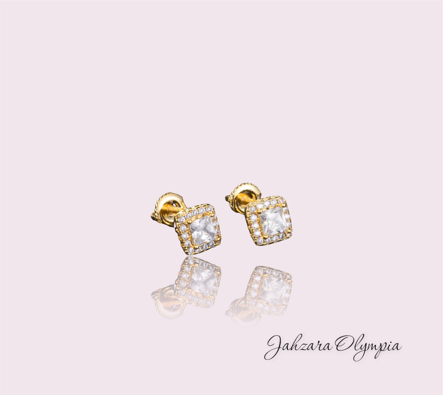 “Diamond Studs” Earrings